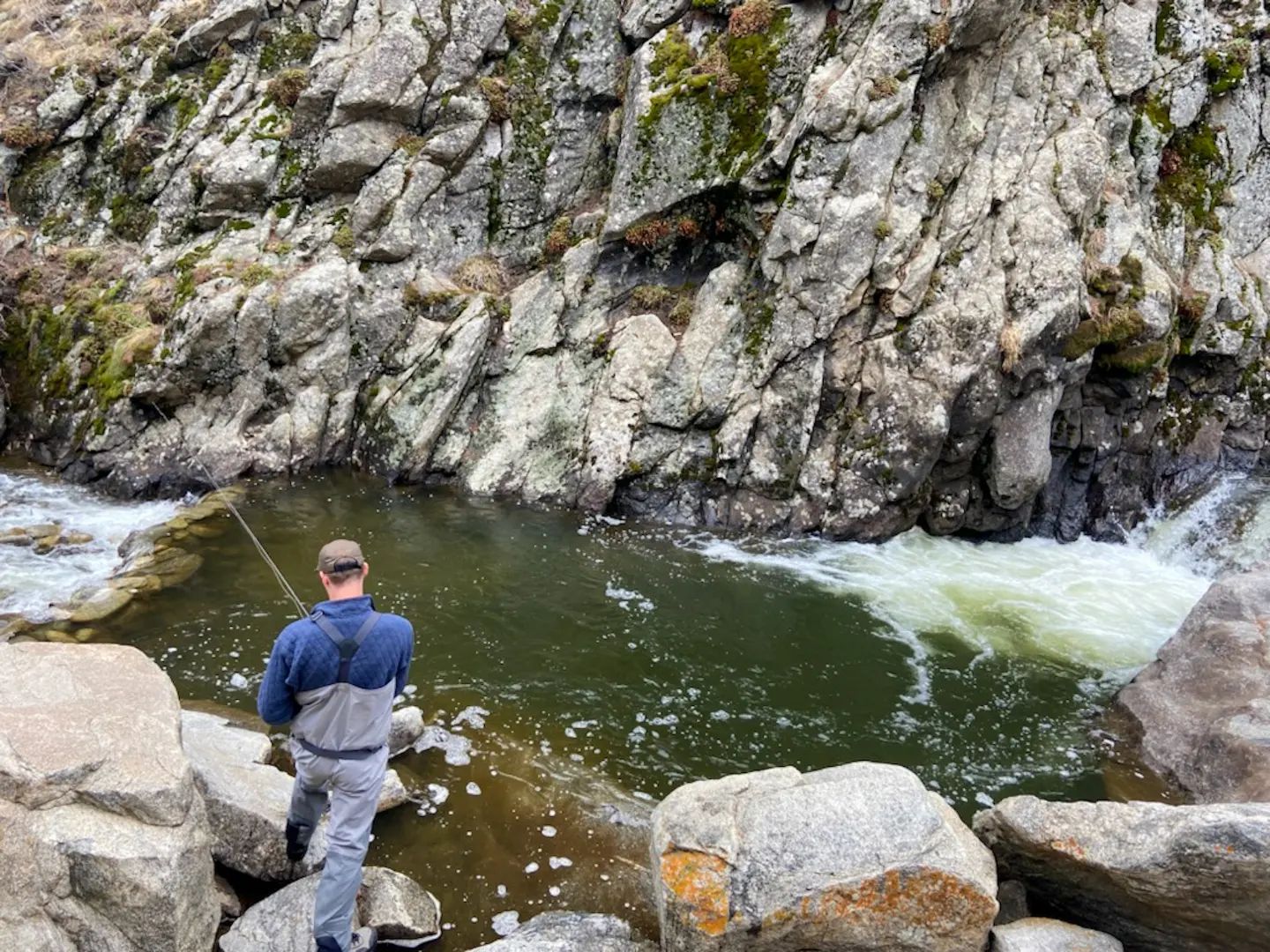 James working a little waterfall pool. 📸 and guiding by Noah.
.
.
.
.
#waterfall #gofish #coloradoscenery #pool #wildtrout #wildplaces